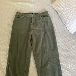 BDG green corduroy pants